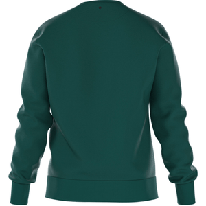 Achterzijde van de smaragdgroene Bjorn Borg Essential 1 sweater voor heren