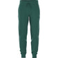 Vooraanzicht van de donkergroene Bjorn Borg Essential 1 Tapered Sweatpants met trekkoord