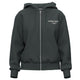 Bjorn Borg Essential sweatvest voor dames in donkergrijs, vooraanzicht