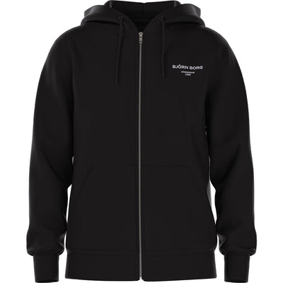 Björn Borg Essential 1 Zip-Hoodie Schwarz