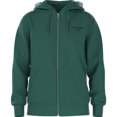 Bluza z kapturem Björn Borg Essential 1 Zip w kolorze Posy Green