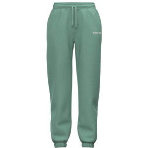 Vooraanzicht van de groene Bjorn Borg Essential 4 Sweatpants W dames joggingbroek
