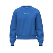 Bjorn Borg Essential 4 sweater voor dames in blauw met ronde hals, vooraanzicht