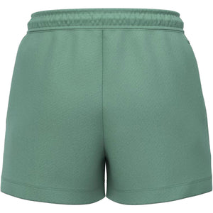 Achterzijde van de groene Bjorn Borg Essential 4 sweatshort met elastische tailleband