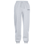 Vooraanzicht van de lichtgrijze Bjorn Borg Essential 4 W Sweatpants met trekkoord