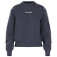 Vooraanzicht van het donkerblauwe Bjorn Borg Essential 4 W Sweatshirt met borstlogo