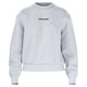 Vooraanzicht van het lichtgrijze Bjorn Borg Essential 4 W Sweatshirt met klein logo