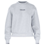 Vooraanzicht van het lichtgrijze Bjorn Borg Essential 4 W Sweatshirt met klein logo