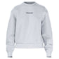 Vooraanzicht van het lichtgrijze Bjorn Borg Essential 4 W Sweatshirt met klein logo