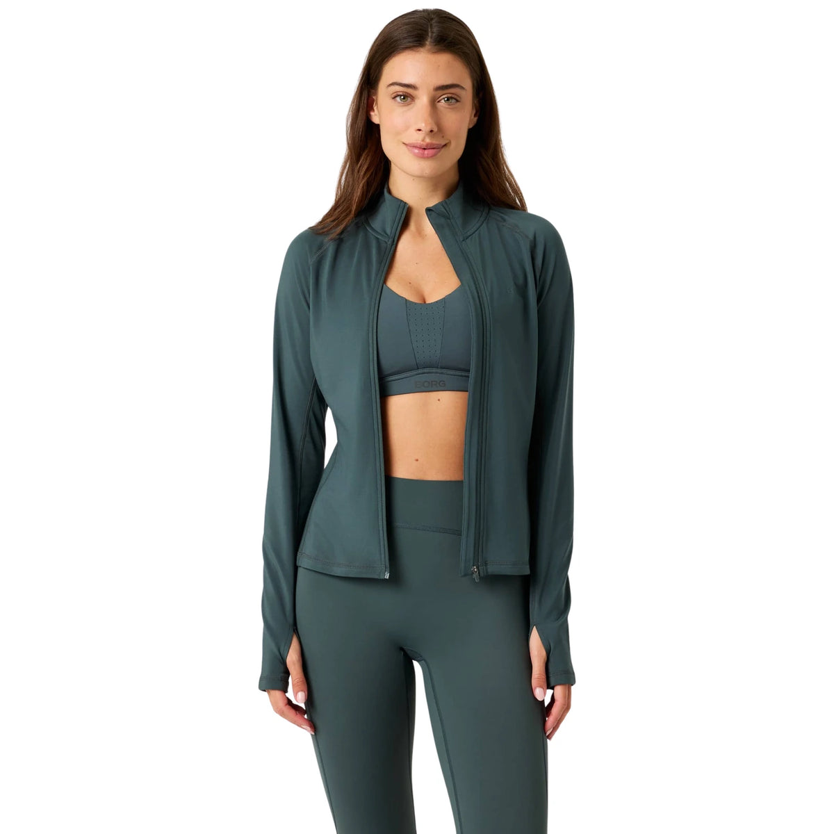 Björn Borg Full Zip Midlayer Urban Chic - op model