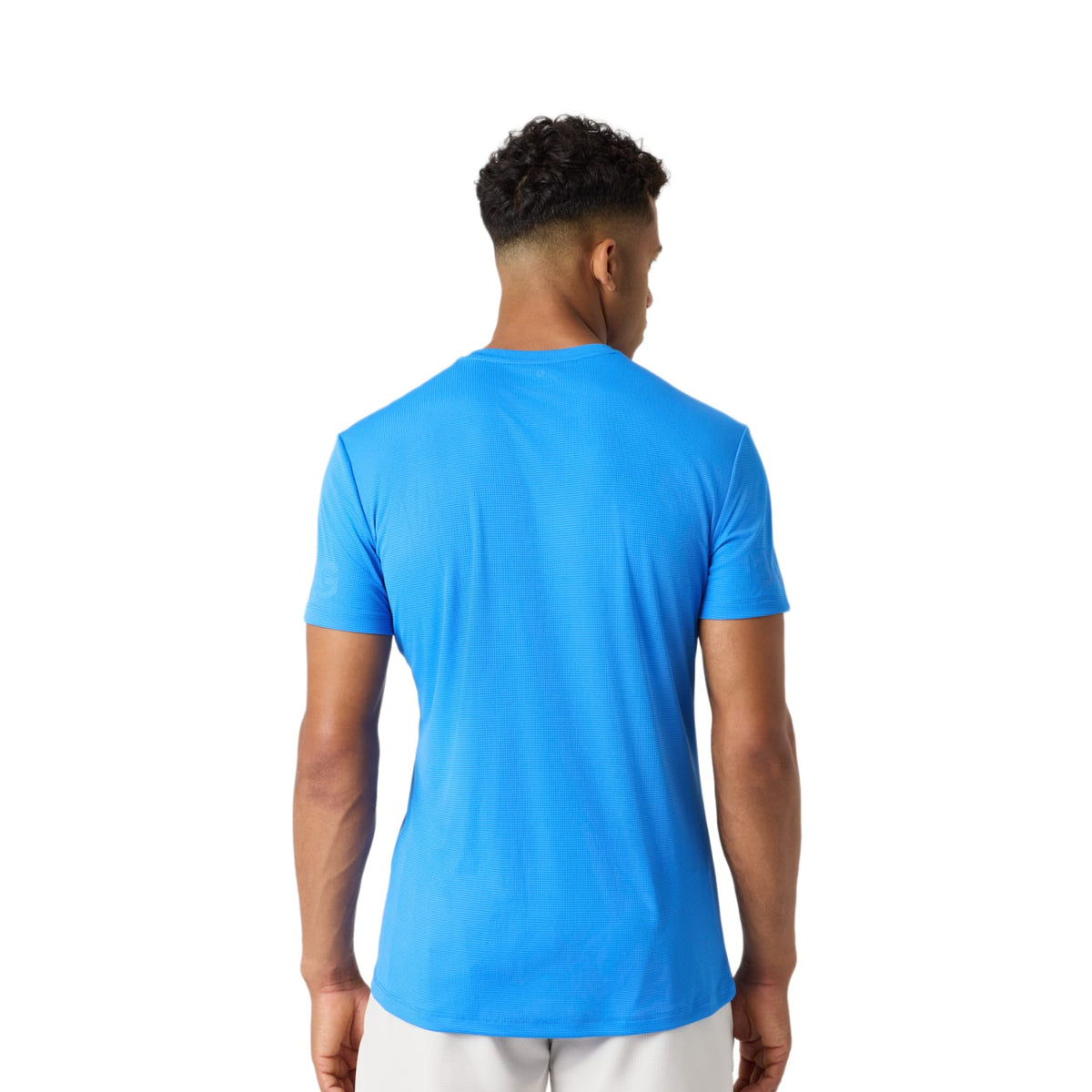 Achterzijde van het blauwe Bjorn Borg Light T-shirt voor heren