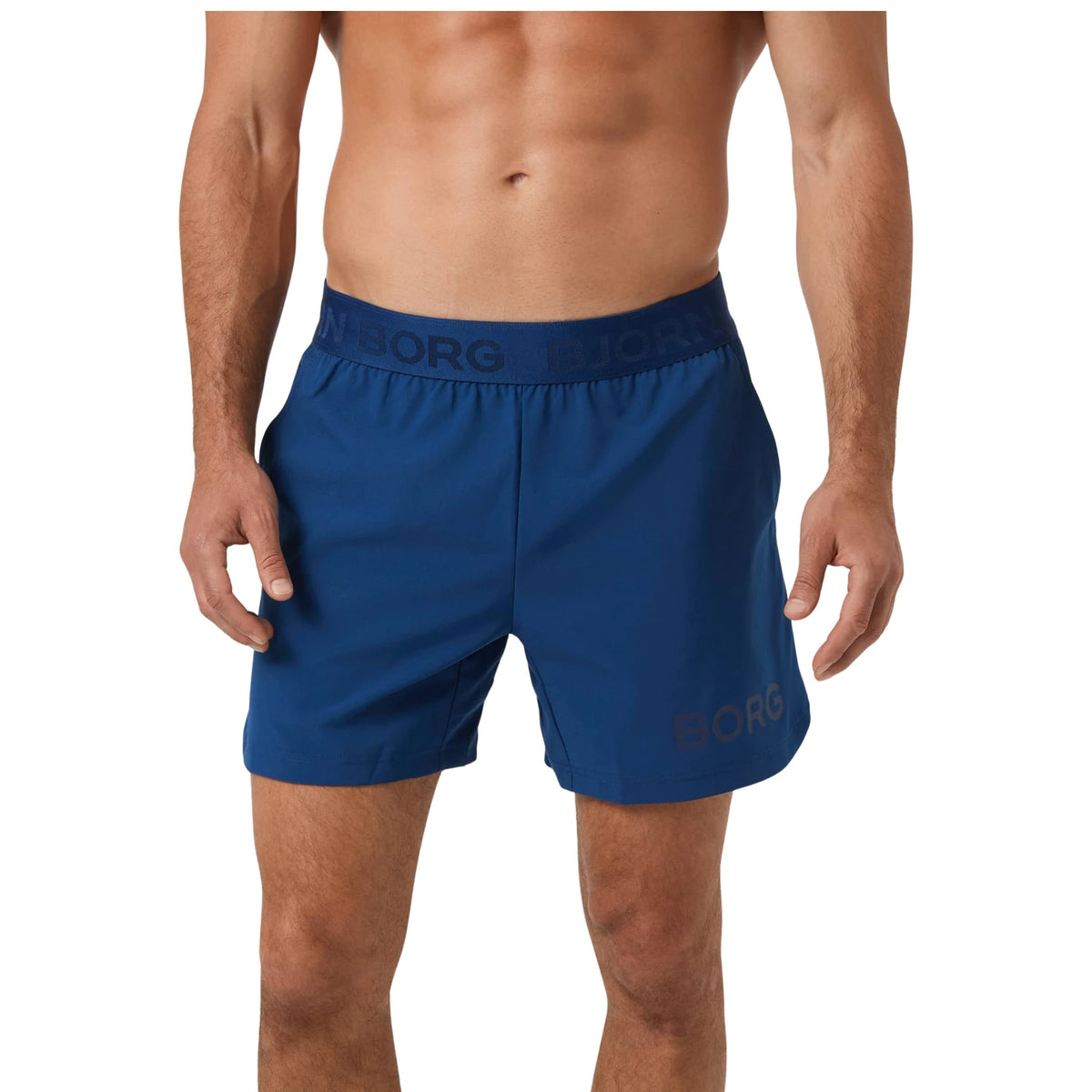 Björn Borg Short Shorts Men Estate Blue - op model