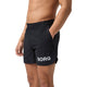 Bjorn Borg Short Shorts voor heren in zwart, zijaanzicht met hand in de zak