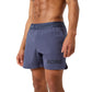 Bjorn Borg Short Shorts voor heren in grijsblauw, gedragen vooraanzicht