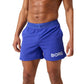 Bjorn Borg Short Shorts voor heren in blauwpaars met witte BORG-print