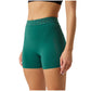 Bjorn Borg korte legging voor dames in groen met brede tailleband