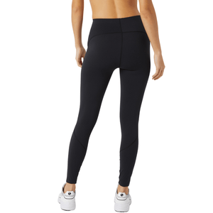 Zwarte Bjorn Borg Sleek legging voor dames, gedragen vooraanzicht