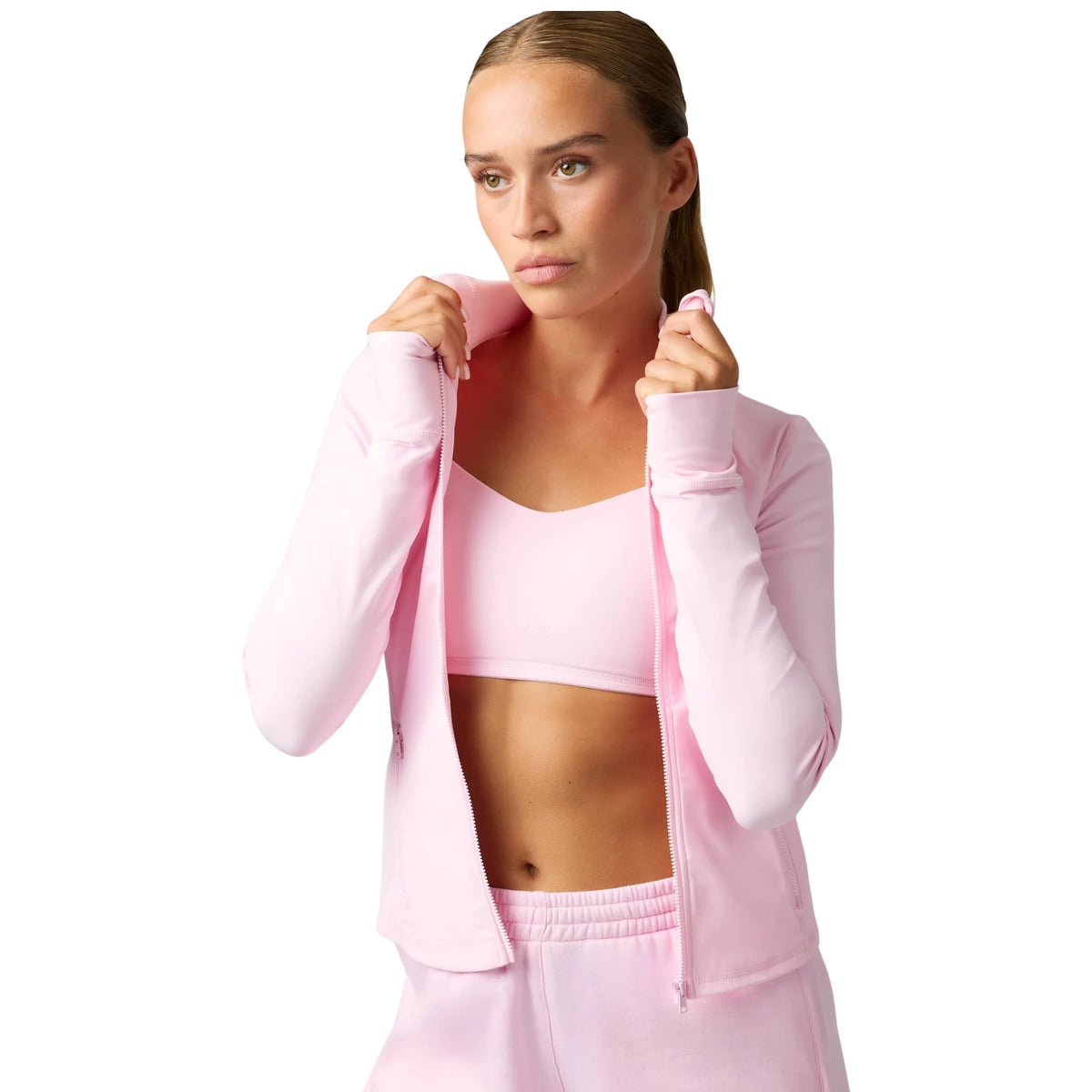 Björn Borg Soft Zip Midlayer - op model (4)