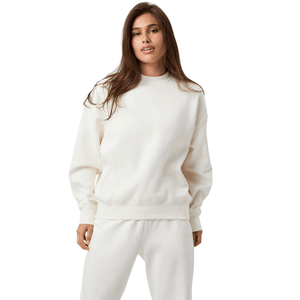 Björn Borg Studio Oversized Sweatshirt Cannoli Cream - 