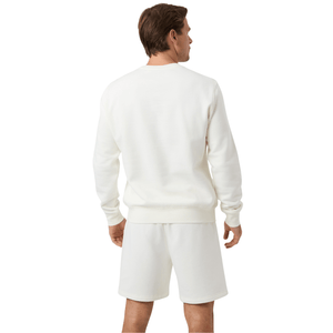 Achterzijde van de gebroken witte Bjorn Borg Centre sweater, gedragen