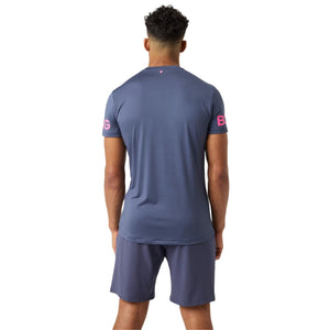 Paarsgrijs Bjorn Borg T-shirt voor heren, gedragen vooraanzicht