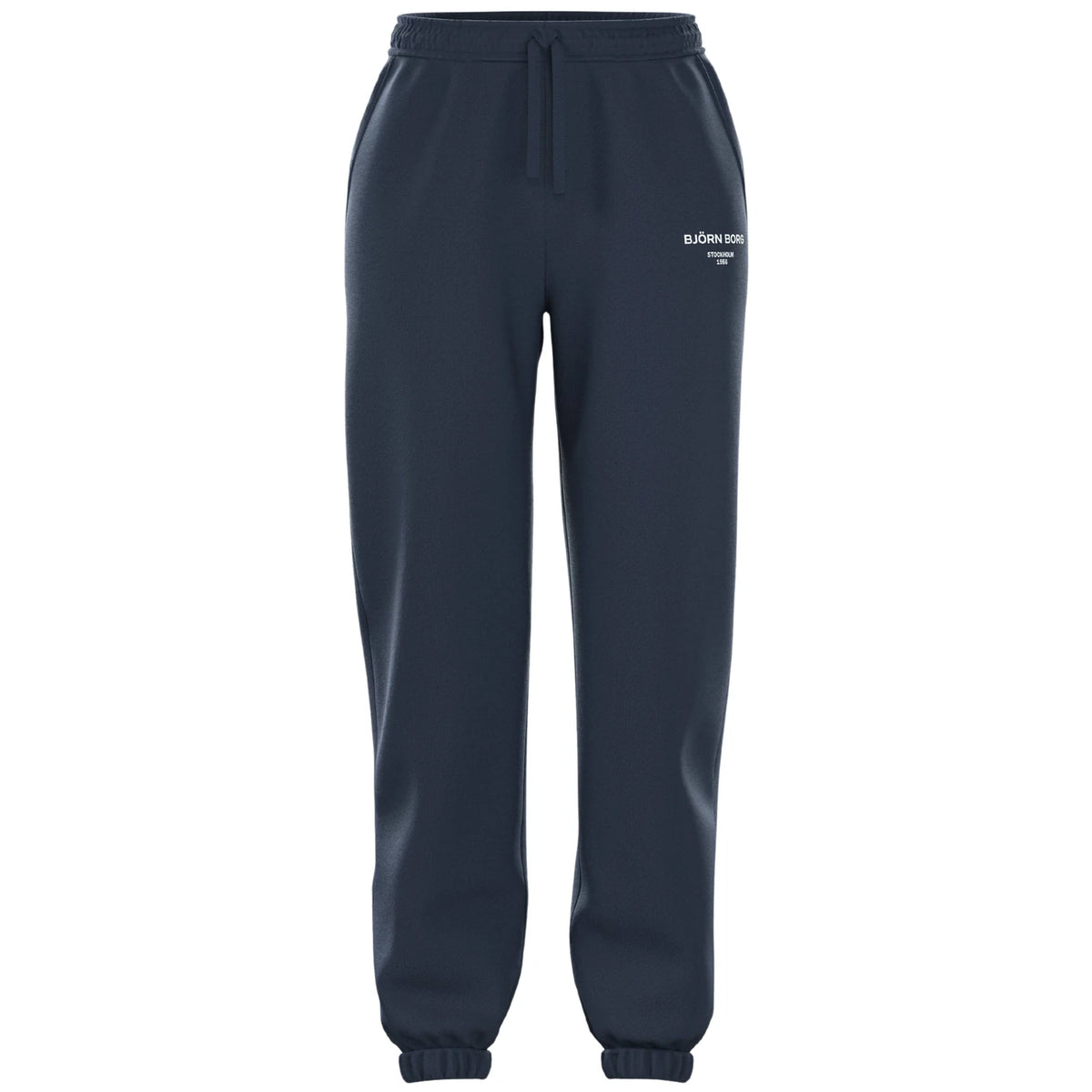 Björn Borg W Essential 1 Sweatpants Outerspace - ten voeten uit op model