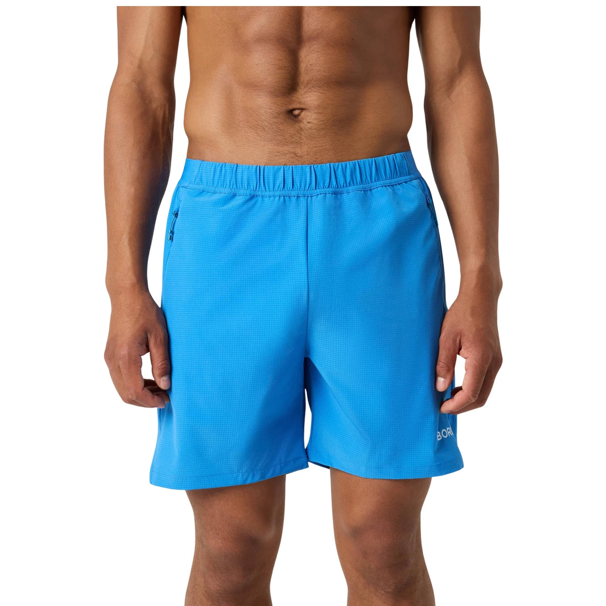 Björn Borg Zip 7' Shorts Palace Blue - op model