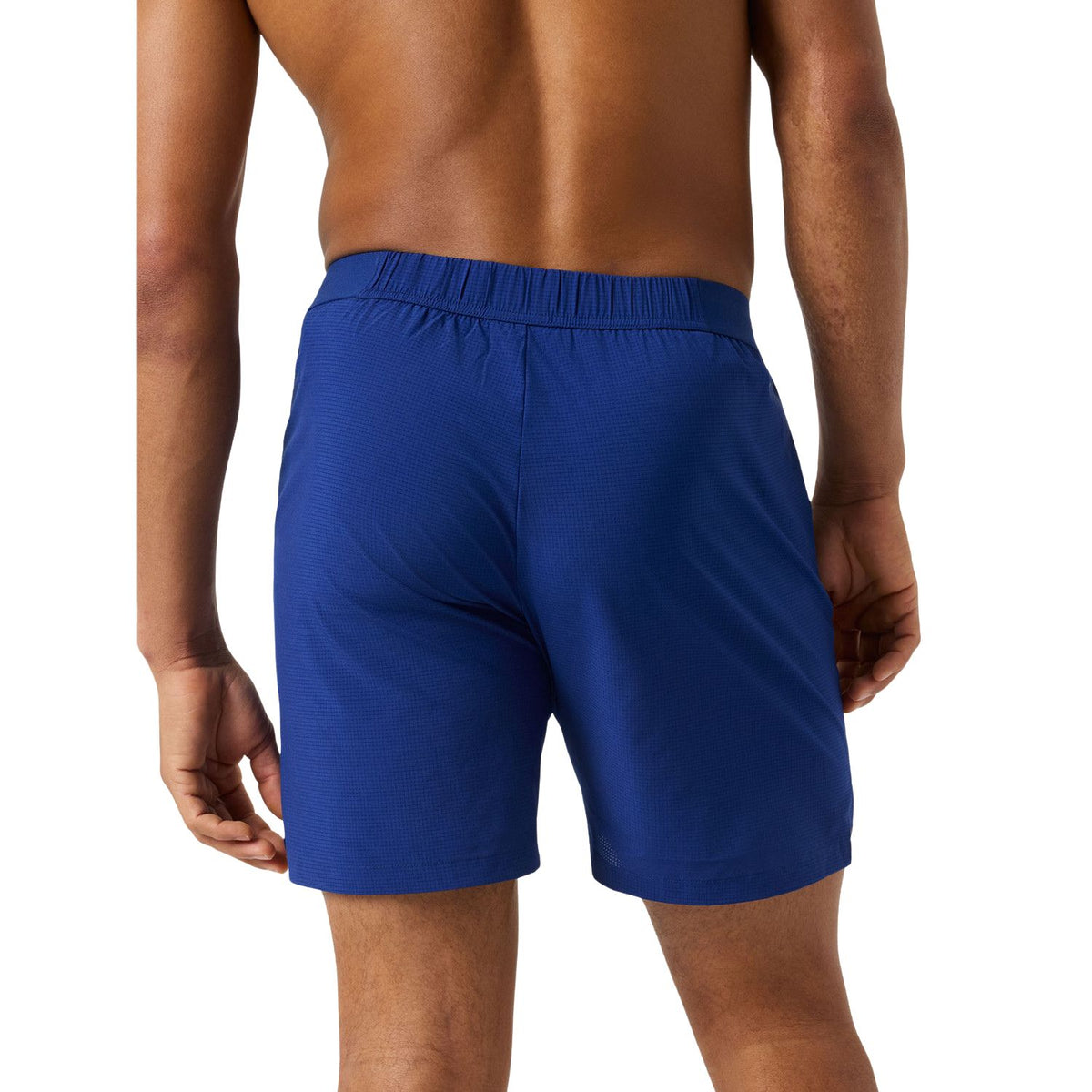 Achteraanzicht van de kobaltblauwe Bjorn Borg Zip short