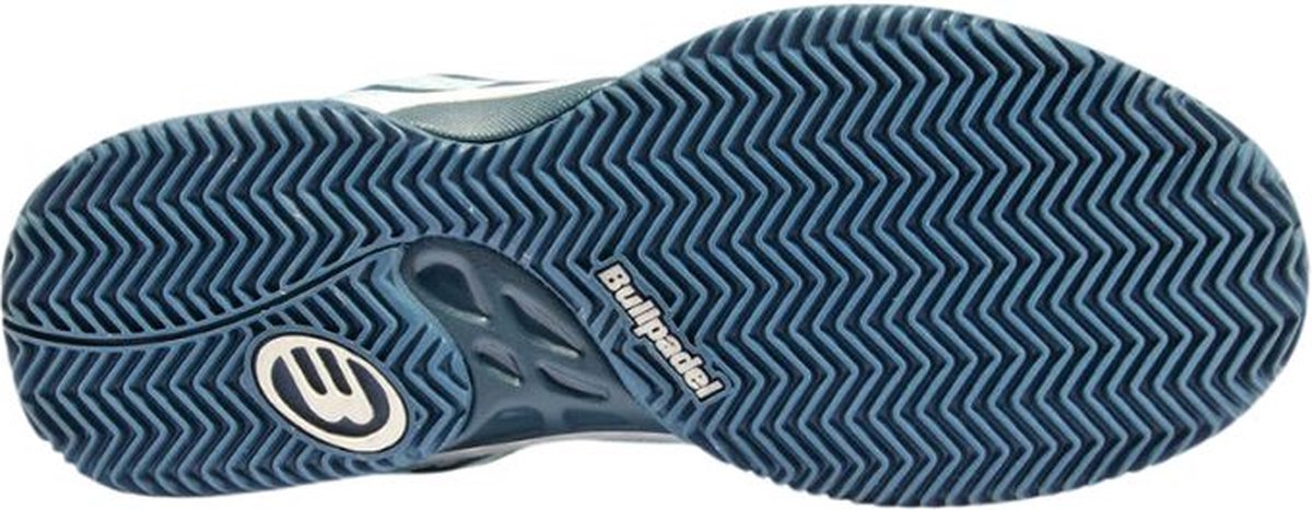 Zool van de Bullpadel Beker W 24i met donkerblauw visgraatprofiel, geschikt voor kunstgras