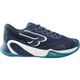 Bullpadel Hack Vibram 26V padelschoen in donkerblauw met turquoise zool, zijaanzicht
