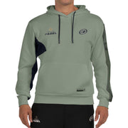 Bullpadel Palmiro hoodie voor heren in kakigroen, vooraanzicht met logo