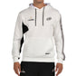 Bullpadel Palmiro hoodie voor heren in gebroken wit, vooraanzicht
