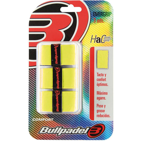 Bullpadel Overgrips Comfort Neon Yellow