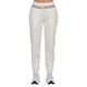 Gebroken witte Bullpadel Aranga joggingbroek voor dames met elastische enkelboorden