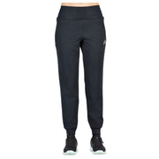 Vooraanzicht van de zwarte Bullpadel Pants Billa trainingsbroek voor dames