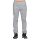 Vooraanzicht van de lichtgrijze Bullpadel Pants Brome met rechte pijpen op model