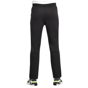 Achterzijde van de zwarte Bullpadel Pants Brome trainingsbroek