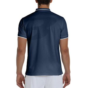 Bullpadel Polo Leiro 25V Navy - 
