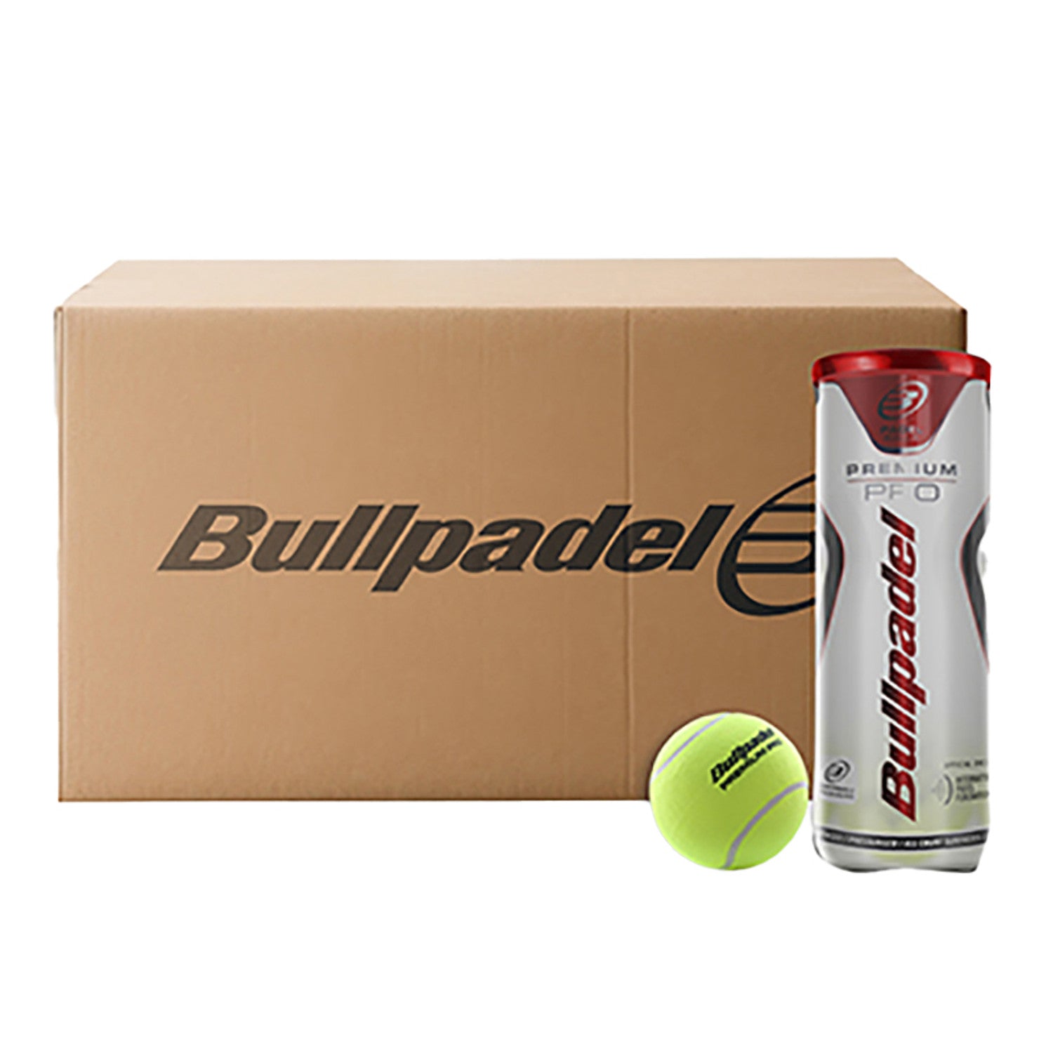 Schachtel Mit 24 Dosen Siux Match Pro Bälle – Je 3 Bälle Pro Dose, Total 72 Bälle Für Padel-Tennis