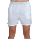 Vooraanzicht van de witte Bullpadel Short Lleno met subtiele toon-op-toon print