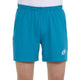 Bullpadel Marace short voor heren in turquoise, vooraanzicht met logo