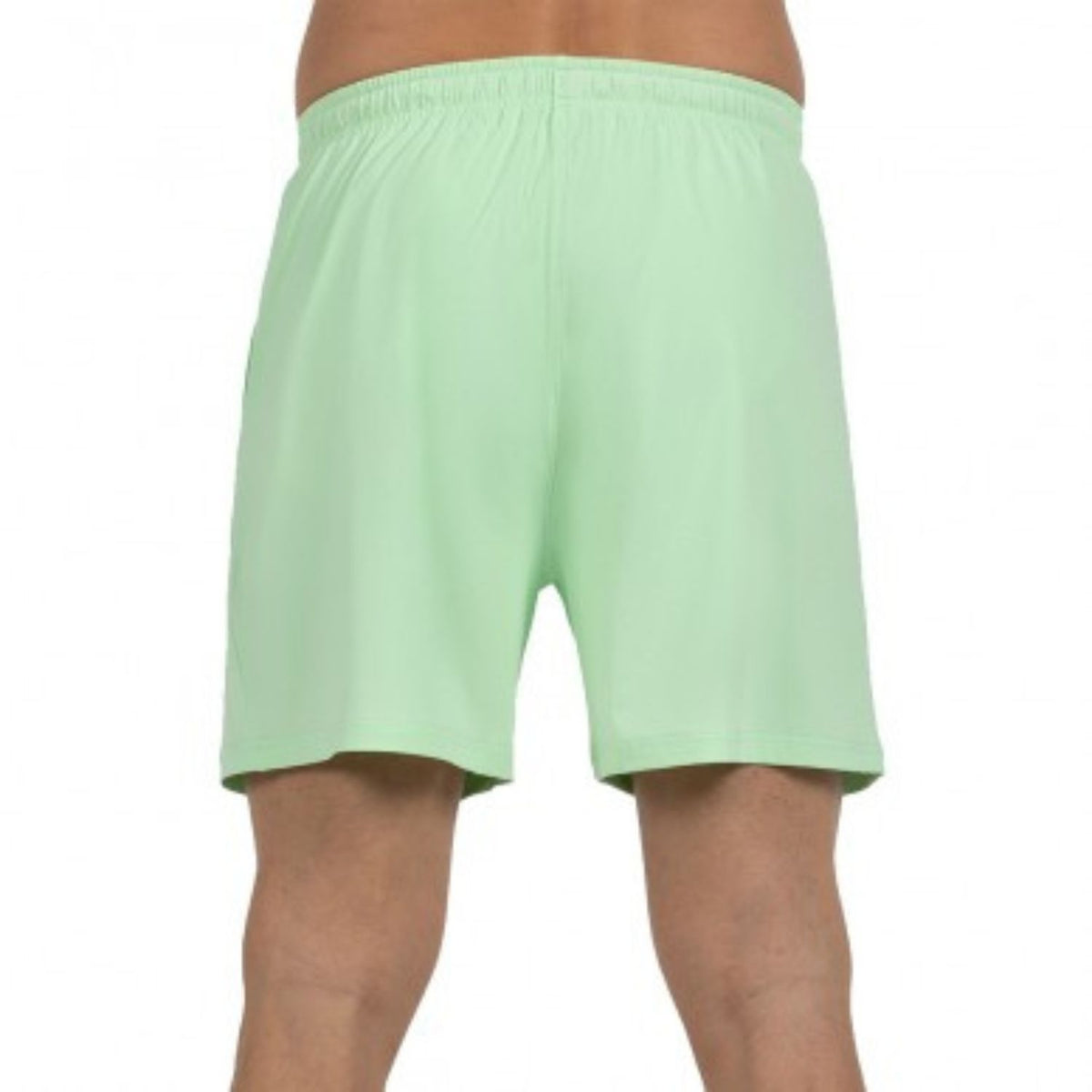 Achteraanzicht van de lichtgroene Bullpadel Marace short