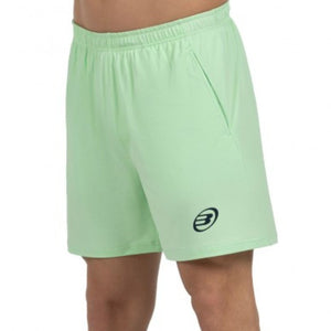 Lichtgroene Bullpadel Marace short schuin met steekzak