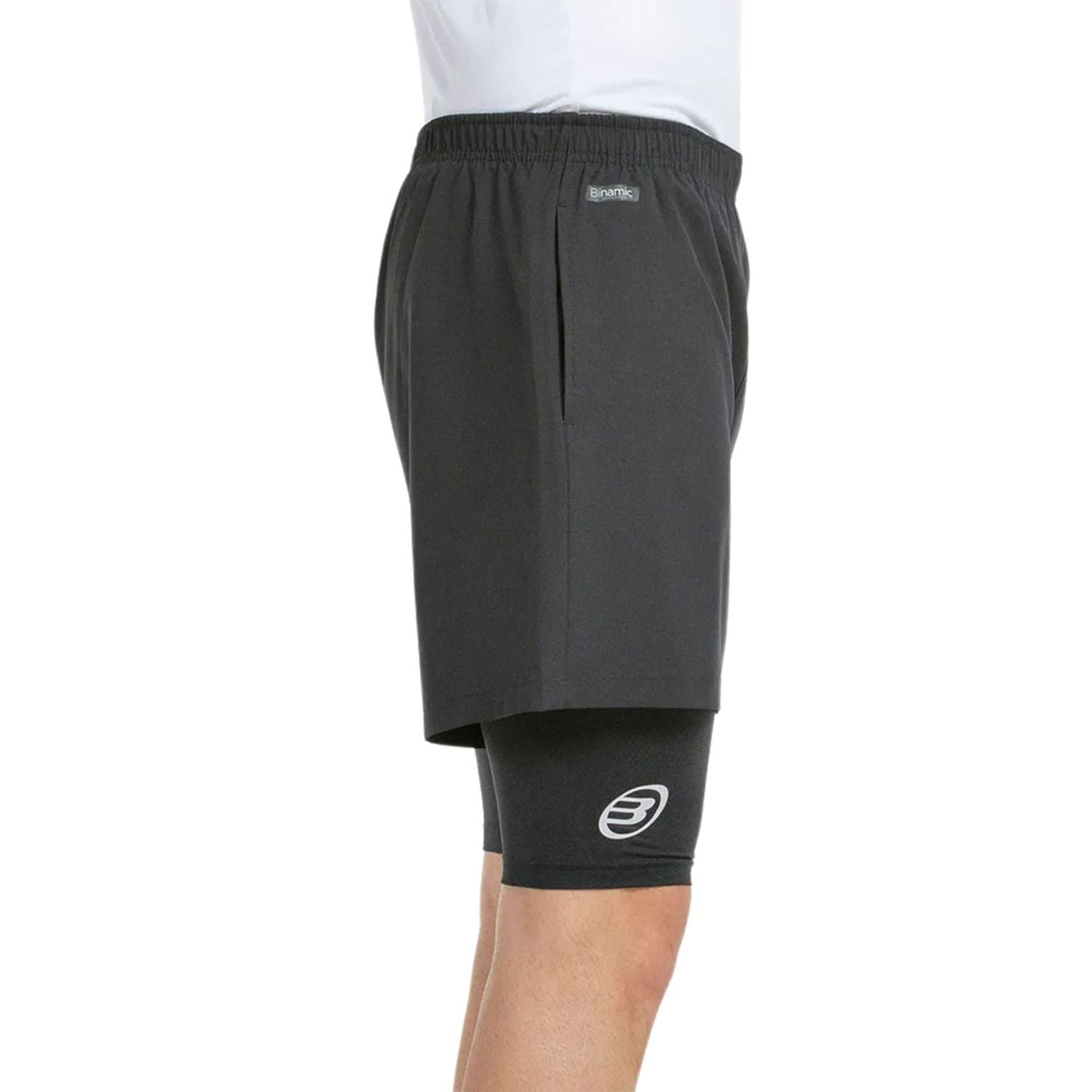 Bullpadel Short Meta Black - 