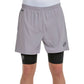 Bullpadel Short Meta Taupe - 