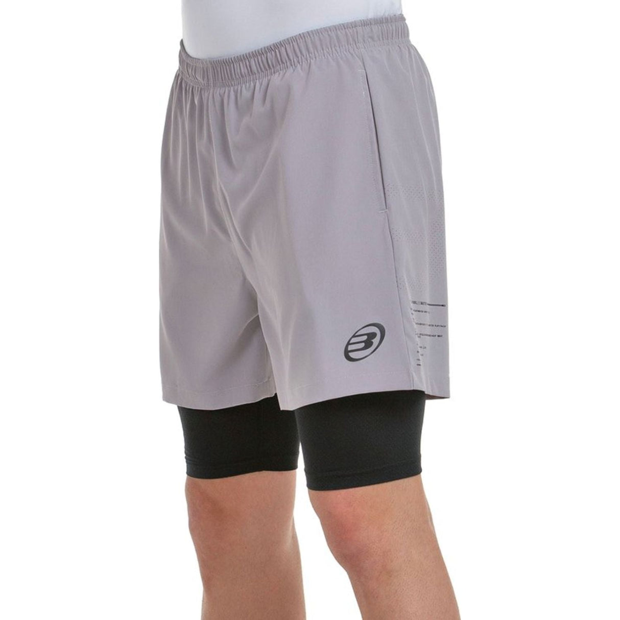 Bullpadel Short Meta Taupe - 