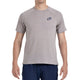 Bullpadel Montse T-shirt voor heren in grijsbeige, vooraanzicht