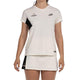 Bullpadel Pampan T-shirt voor dames in gebroken wit met bijpassende rok