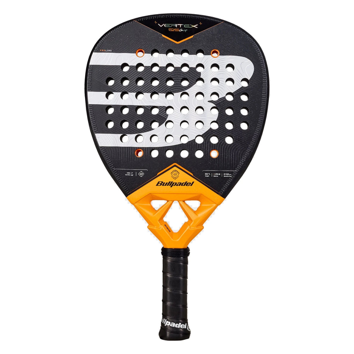Bullpadel Vertex 05 Comfort 27 padelracket, vooraanzicht