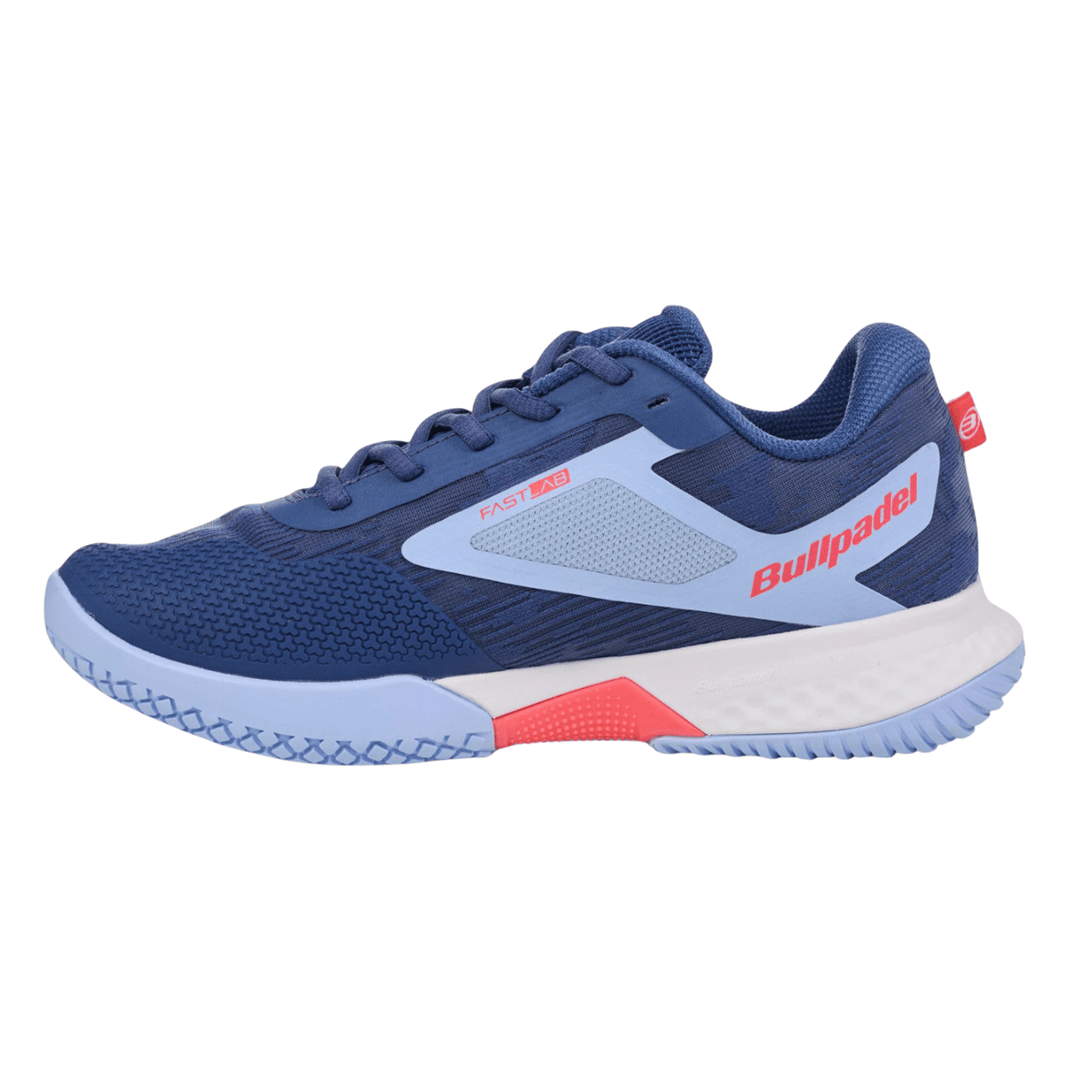 Binnenzijde van de Bullpadel Vertex Vibram 25I W Dark Blue met Bullpadel-opdruk